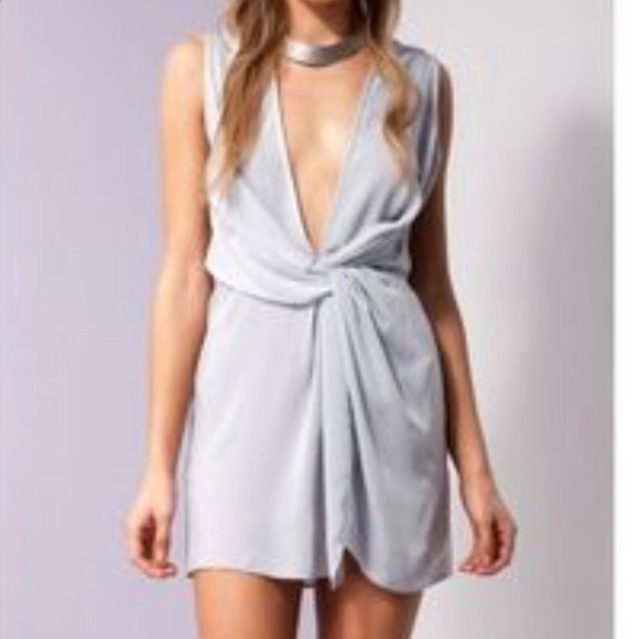figleaf Dresses & Skirts - Figleaf Boutique Silver Dress